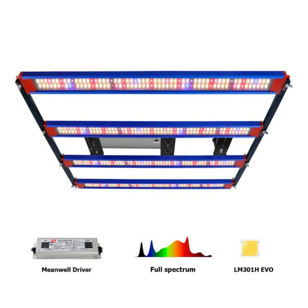 240W Samsung Lm301h EVO Full Spectrum LED Grow Light High - Yxo Leds