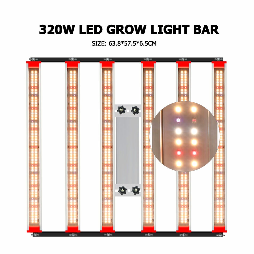 240W Samsung Lm281B+Pro Full Spectrum LED Grow Light High - Yxo Leds