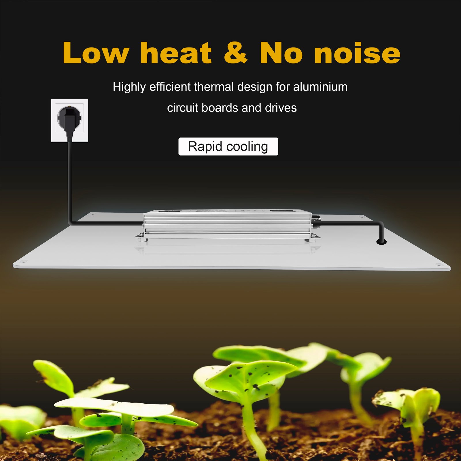 YXO 85W Full Spectrum LED Grow Light SAMSUNG- LM301H EVO - Yxo Leds